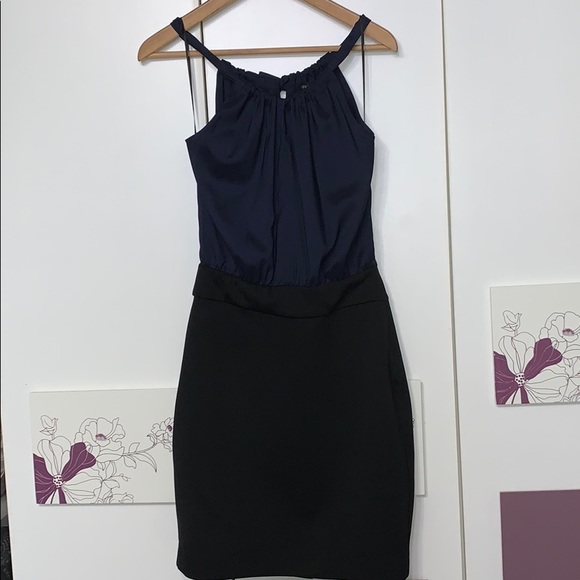 Navy/black dress size 8 NWT - Picture 1 of 4